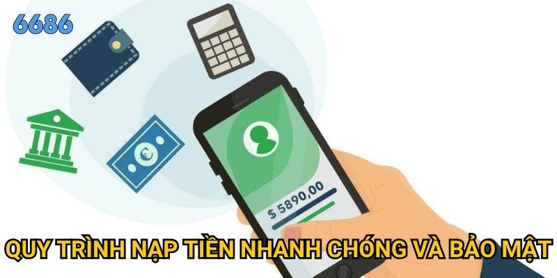 Nạp tiền vào 6686 có an toàn và những phương thức nào được hỗ trợ? 3 Quy trình nạp tiền nhanh chóng và bảo mật